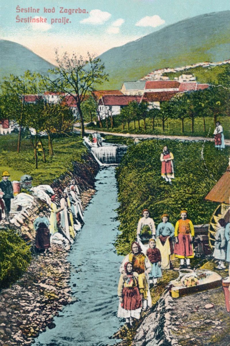 Slika. Šestine, 1913. godine